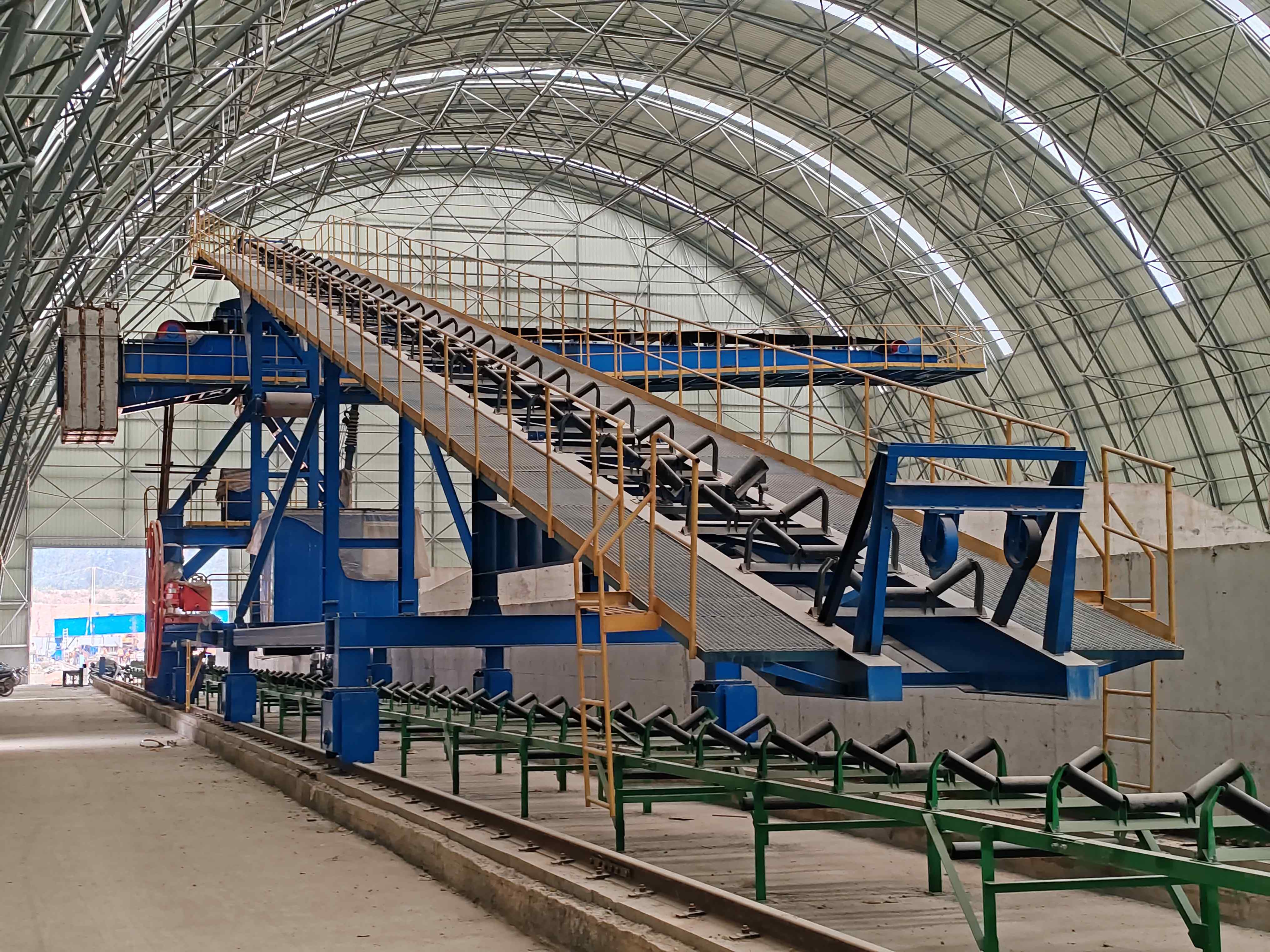 水泥廠輸送支架鋼結構 水泥廠輸送支架鋼結構